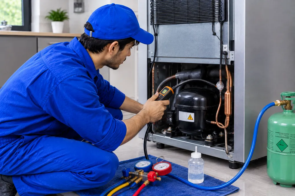 Fridge Gas Leak Repair