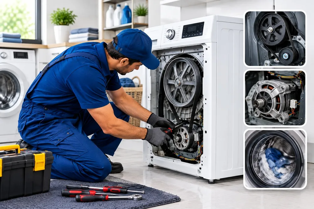 Washing Machine Spin Cycle Repair